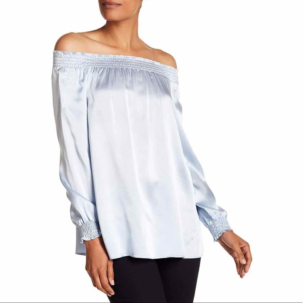 Lafayette 148 Raelyn Silk Blouse